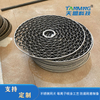Thermal spraying processing of workpiece surface treatment mesh
