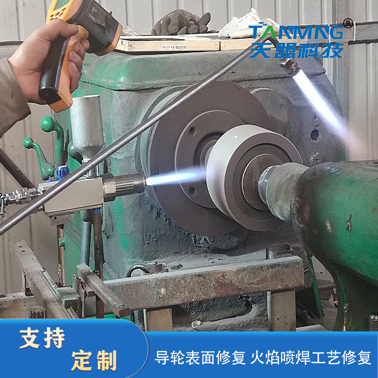 Thermal Spraying Flame Spray Welding Guide Wheel Special