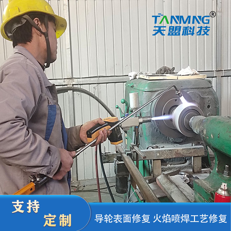 Thermal Spraying Flame Spray Welding Guide Wheel Special