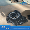 The surface of the flange is repaired by hot-dip galvanizing to enhance anti-corrosion, wear resistance and extend service life