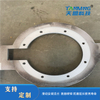 The surface of the flange is repaired by hot-dip galvanizing to enhance anti-corrosion, wear resistance and extend service life
