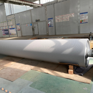 High Durability Rewinder Bottom Roll with Thermal Spray Coating