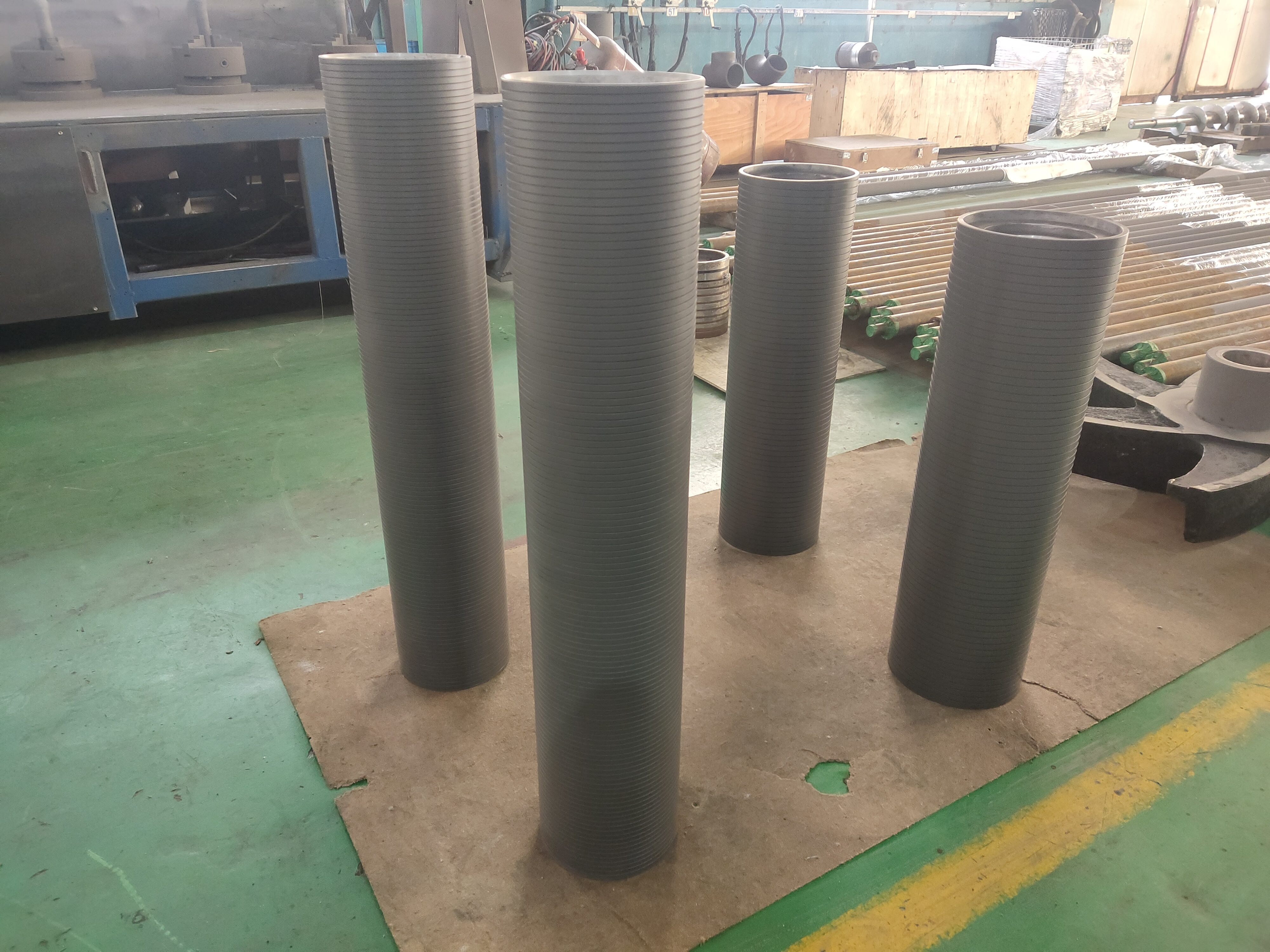 Multi-section Roll Supersonic Spraying To Strengthen Anti-corrosion and Wear Resistance