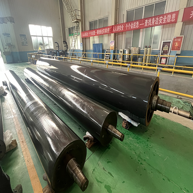 Customized Paper Conveying Roll with Wear-resistant Ceramic Coating 