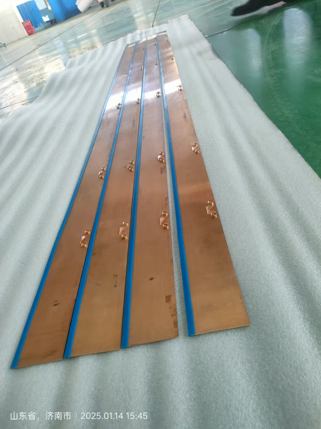 High-quality Alloy Copper Paper scraper Phosphorus bronze scraper Using For Drying Cylinder Parts 