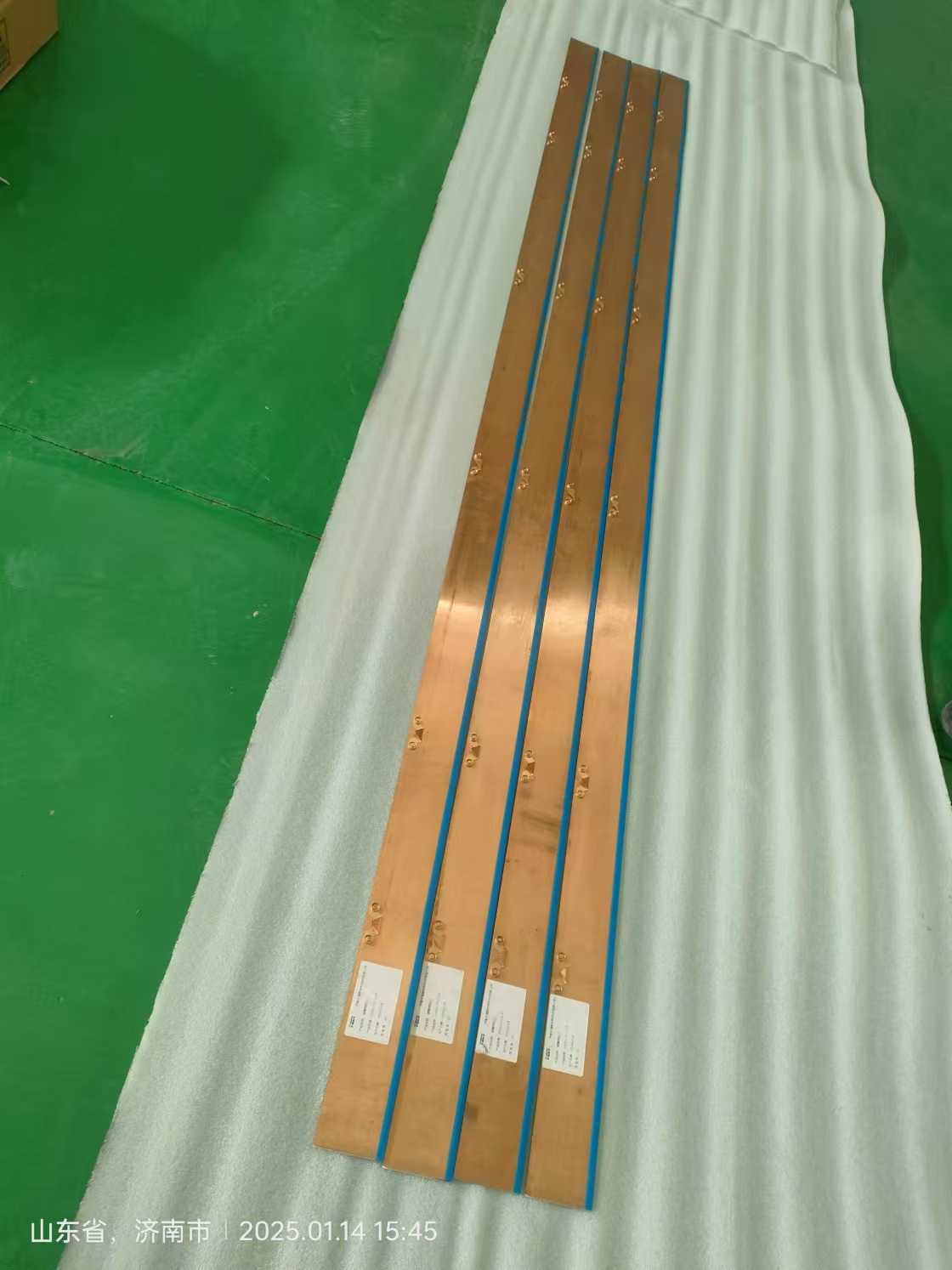 High-quality Alloy Copper Paper scraper Phosphorus bronze scraper Using For Drying Cylinder Parts 