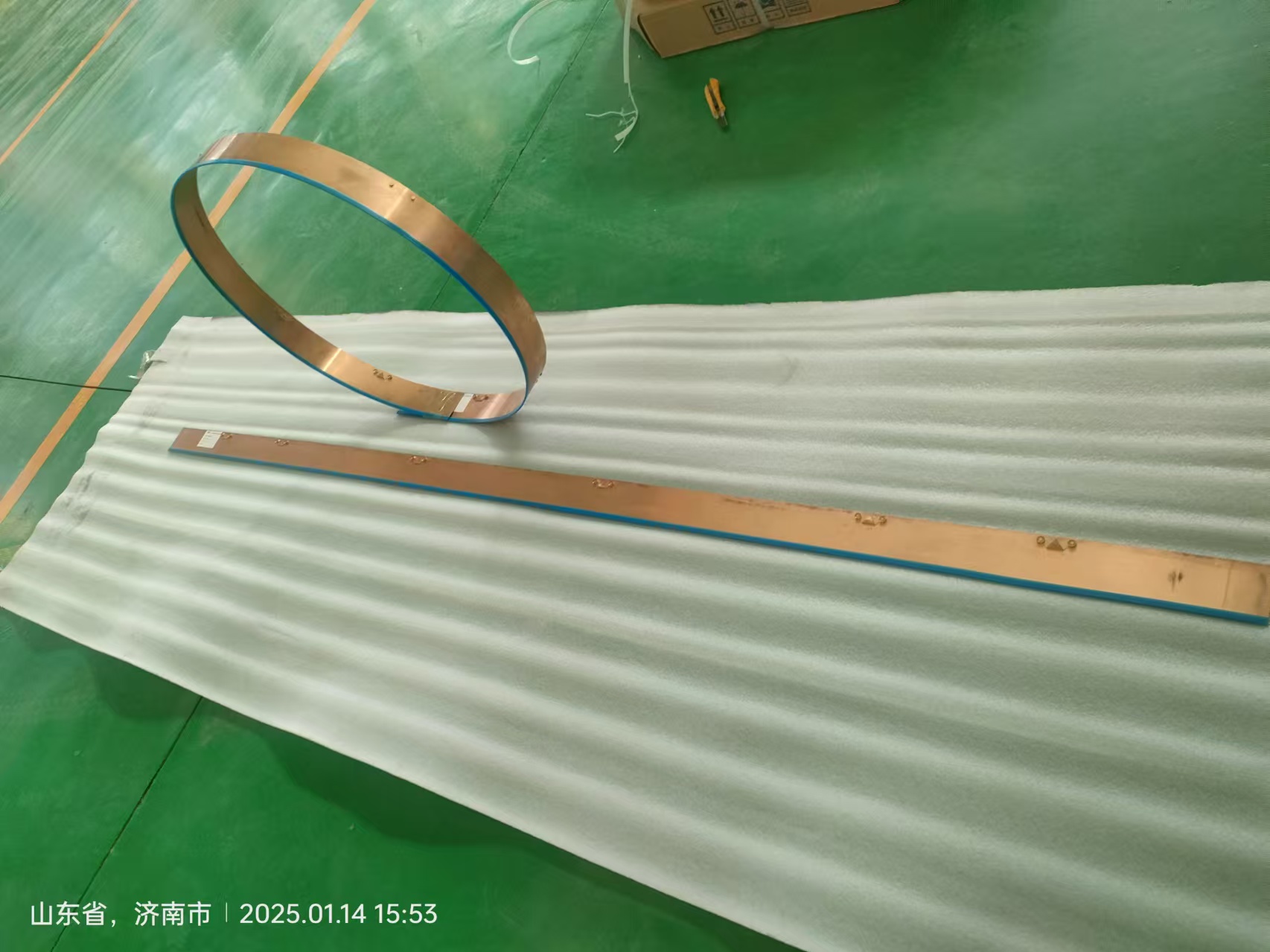 High-quality Alloy Copper Paper scraper Phosphorus bronze scraper Using For Drying Cylinder Parts 